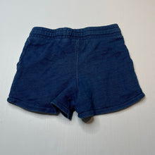 Load image into Gallery viewer, Girls Munster, blue knit denim shorts, elasticated, FUC, size 7,  