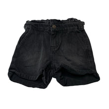 Load image into Gallery viewer, Girls Cotton On, dark denim shorts, elasticated, GUC, size 3,  