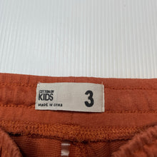 Load image into Gallery viewer, Girls Cotton On, lightweight casual shorts, elasticated, FUC, size 3,  