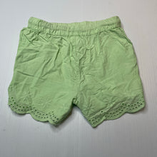 Load image into Gallery viewer, Girls Anko, embroidered lightweight cotton shorts, elasticated, EUC, size 4,  