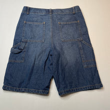 Load image into Gallery viewer, Boys Anko, blue denim shorts, adjustable, EUC, size 14,  