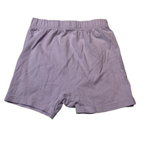 Load image into Gallery viewer, Girls H&amp;M, lilac cotton pyjama shorts, elasticated, EUC, size 2,  