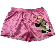 Load image into Gallery viewer, Girls Disney, Minnie Mouse lightweight pyjama shorts, elasticated, EUC, size 4-6,  