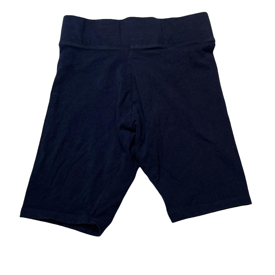 Girls Target, navy stretchy bike shorts, elasticated, GUC, size 12,  