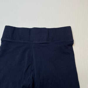 Girls Target, navy stretchy bike shorts, elasticated, GUC, size 12,  