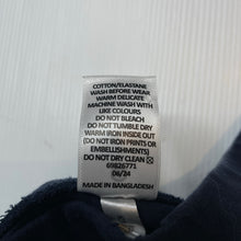 Load image into Gallery viewer, Girls Target, navy stretchy bike shorts, elasticated, GUC, size 12,  