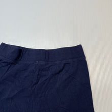 Load image into Gallery viewer, Girls Brilliant Basics, navy stretchy bike shorts, elasticated, GUC, size 6,  