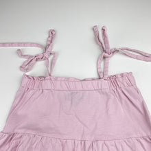 Load image into Gallery viewer, Girls Bardot Junior, pink cotton casual summer dress, FUC, size 4, L: 54cm