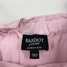 Load image into Gallery viewer, Girls Bardot Junior, pink cotton casual summer dress, FUC, size 4, L: 54cm
