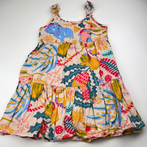 Girls B&L, Ellie Whittaker viscose Christmas dress, GUC, size 6, L: 62cm