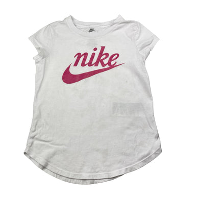 Girls Nike, lightweight sports / sctivewear top, marks on front, FUC, size 6-7,  