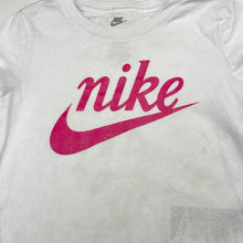 Load image into Gallery viewer, Girls Nike, lightweight sports / sctivewear top, marks on front, FUC, size 6-7,  