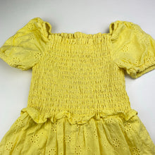 Load image into Gallery viewer, Girls Seed, lined broderie cotton playsuit, GUC, size 4,  