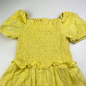 Girls Seed, lined broderie cotton playsuit, GUC, size 4,  