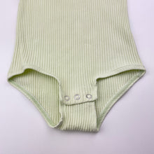 Load image into Gallery viewer, Girls Zara, ribbed short sleeve bodysuit, FUC, size 7,  