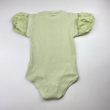 Load image into Gallery viewer, Girls Zara, ribbed short sleeve bodysuit, FUC, size 7,  