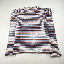 Load image into Gallery viewer, Girls Seed, striped ribbed long sleeve top, GUC, size 6,  