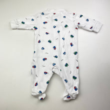 Load image into Gallery viewer, Boys KIDS GARDEN, cotton coverall / romper, cars, EUC, size 0000,  