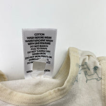 Load image into Gallery viewer, Unisex Target, organic cotton singlet top, dogs, GUC, size 000,  