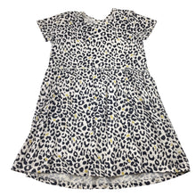 Load image into Gallery viewer, Girls Cotton On, animal print cotton casual dress, FUC, size 5, L: 56cm