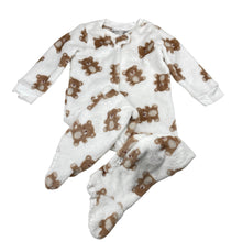 Load image into Gallery viewer, Unisex Anko, soft fleece zip coverall / romper, EUC, size 1,  