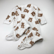Load image into Gallery viewer, Unisex Anko, soft fleece zip coverall / romper, EUC, size 1,  
