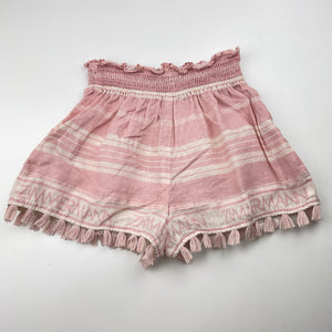 Girls ZIMMERMANN, lightweight linen shorts, elasticated, GUC, size 2,  