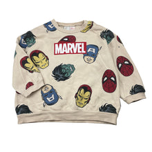 Load image into Gallery viewer, Boys H&amp;M, Marvel Superheroes lightweight sweater / jumper, FUC, size 2,  