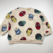 Load image into Gallery viewer, Boys H&amp;M, Marvel Superheroes lightweight sweater / jumper, FUC, size 2,  