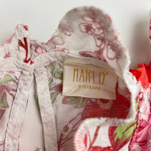 Load image into Gallery viewer, Girls Marlo, lined floral embroidered cotton dress, light marks, FUC, size 4-5, L: 52cm