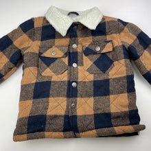 Load image into Gallery viewer, Boys Anko, thick fleece lined shirt / jacket, EUC, size 4,  
