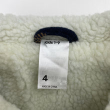 Load image into Gallery viewer, Boys Anko, thick fleece lined shirt / jacket, EUC, size 4,  