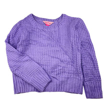 Load image into Gallery viewer, Girls Pink Sugar, purple knit sweater / jumper, GUC, size 8,  