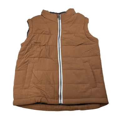 Boys Anko, brown puffer vest / sleeveless jacket, EUC, size 5,  