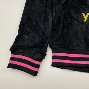 Girls Emoji, soft fleece sweater / jumper, sequins, NEW, size 8,  