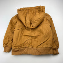 Load image into Gallery viewer, Boys Carhartt, wadded cotton canvas hooded jacket / coat, EUC, size 4,  