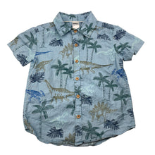 Load image into Gallery viewer, Boys Anko, cotton short sleeve shirt, dinosaurs, GUC, size 3,  