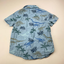 Load image into Gallery viewer, Boys Anko, cotton short sleeve shirt, dinosaurs, GUC, size 3,  