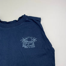 Load image into Gallery viewer, Boys Cotton On, navy cotton singlet / tank top, GUC, size 6,  