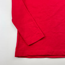 Load image into Gallery viewer, Girls H&amp;T, red stretchy long sleeve tee / top, EUC, size 5,  