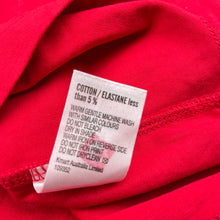 Load image into Gallery viewer, Girls H&amp;T, red stretchy long sleeve tee / top, EUC, size 5,  