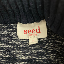 Load image into Gallery viewer, Boys Seed, knitted cotton sweater / jumper, GUC, size 6,  