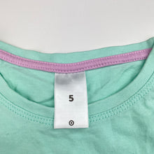 Load image into Gallery viewer, Girls Target, cotton tee / top, cat, GUC, size 5,  