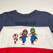 Load image into Gallery viewer, Boys Nintendo, SUPER MARIO cotton tee / top, FUC, size 6,  