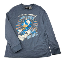 Load image into Gallery viewer, Boys SEGA, SONIC THE HEDGEHOG cotton pyjama top, EUC, size 10,  