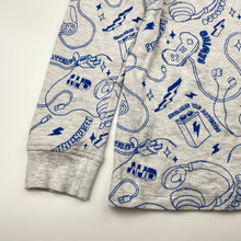 Load image into Gallery viewer, Boys Target, waffle long sleeve pyjama top, gaming, EUC, size 10,  