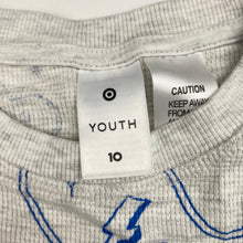 Load image into Gallery viewer, Boys Target, waffle long sleeve pyjama top, gaming, EUC, size 10,  