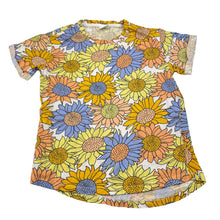 Load image into Gallery viewer, Girls Mango, colourful floral cotton tee / top, GUC, size 14,  
