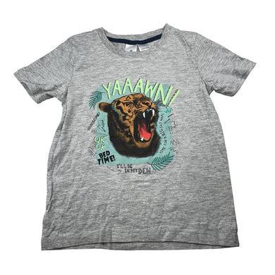 Boys Target, pyjama tee / top, tiger, EUC, size 5,  