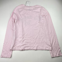 Load image into Gallery viewer, Girls Favourites, pink cotton long sleeve tee / top, NEW, size 12,  